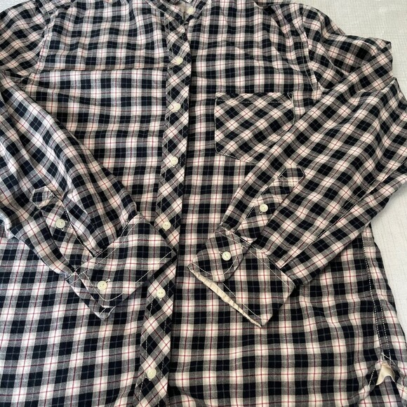 Victoria Secret Plaid Long Sleeve Shirt. Size S. - Picture 9 of 9